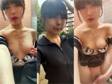 トイレで美女自撮り